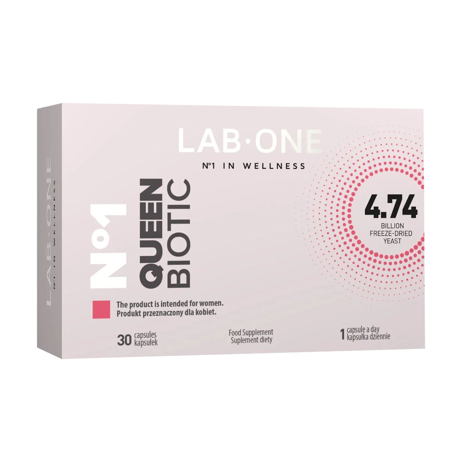 Уцінка! Жіночий пробіотик Lab One N1 Queen Biotic, 30 капсул